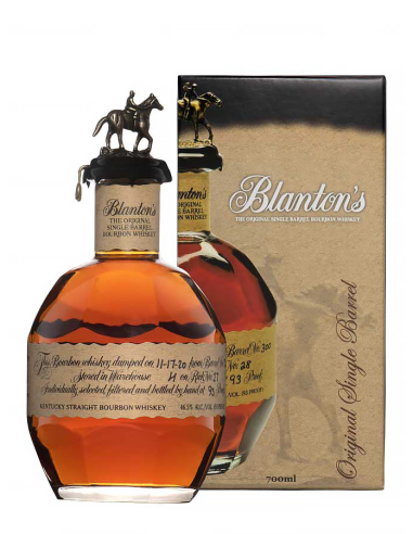 Blanton's Original - Distillerie Blanton's - Bourbon Whiskey Américain-  70cl - 46.5%