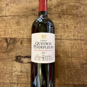 Château Queyron Pindefleurs 2014 - Saint-Emilion Grand Cru - 75cl