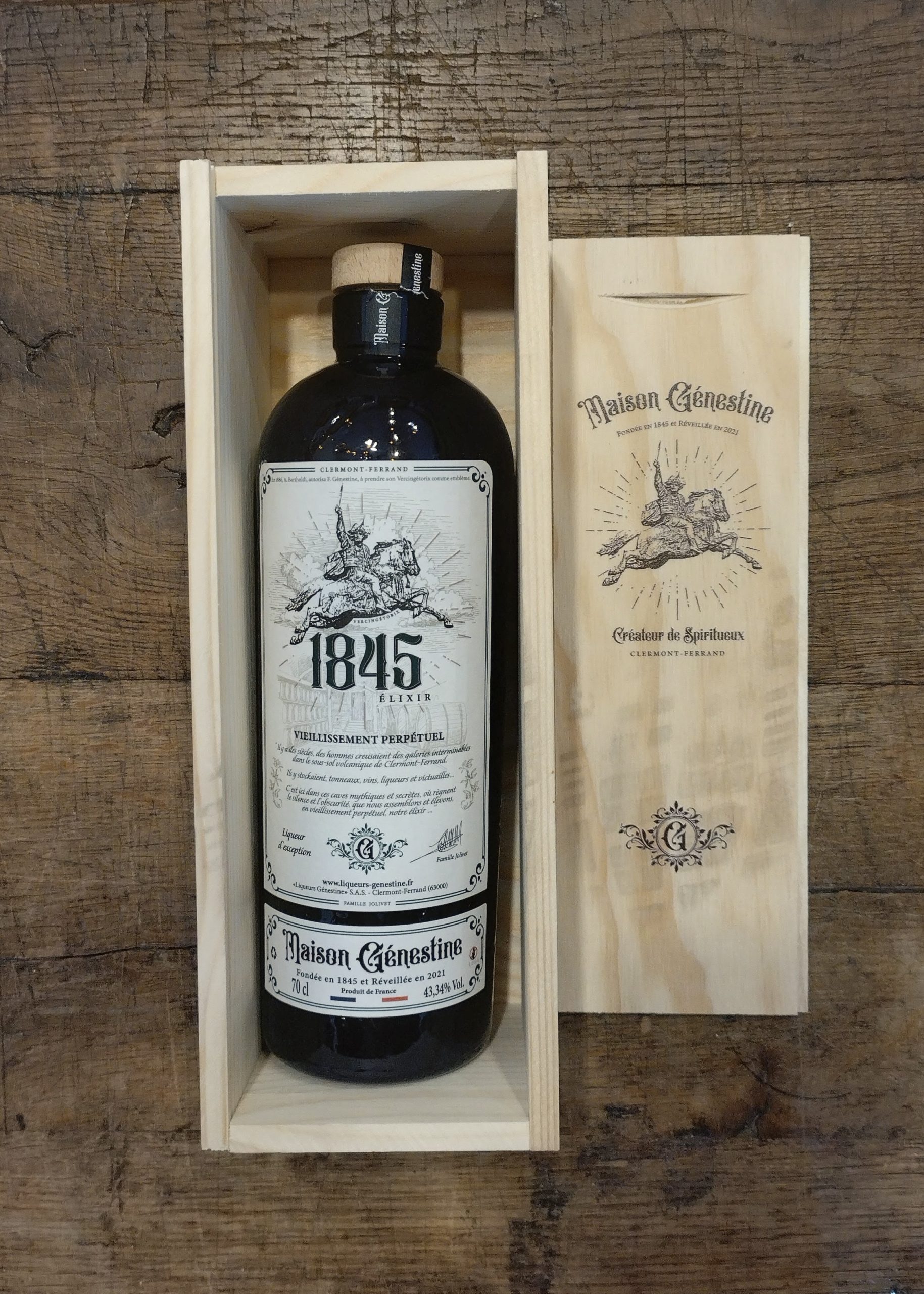 Elixir1845 VP - Maison Génestine 70cl - 43.34% – Image 2