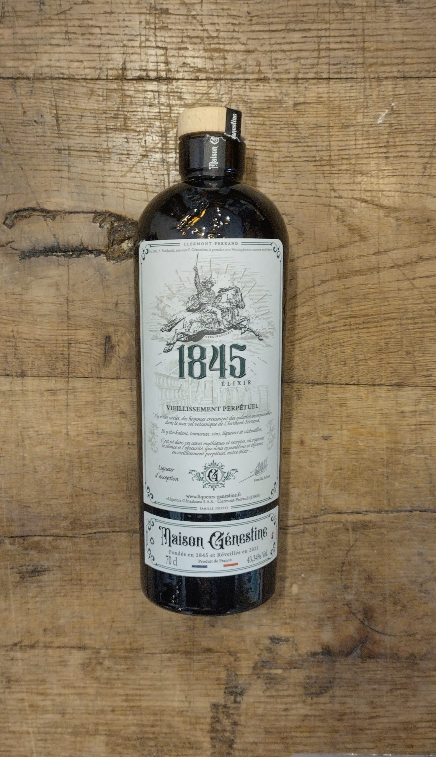 Elixir1845 VP - Maison Génestine 70cl - 43.34%